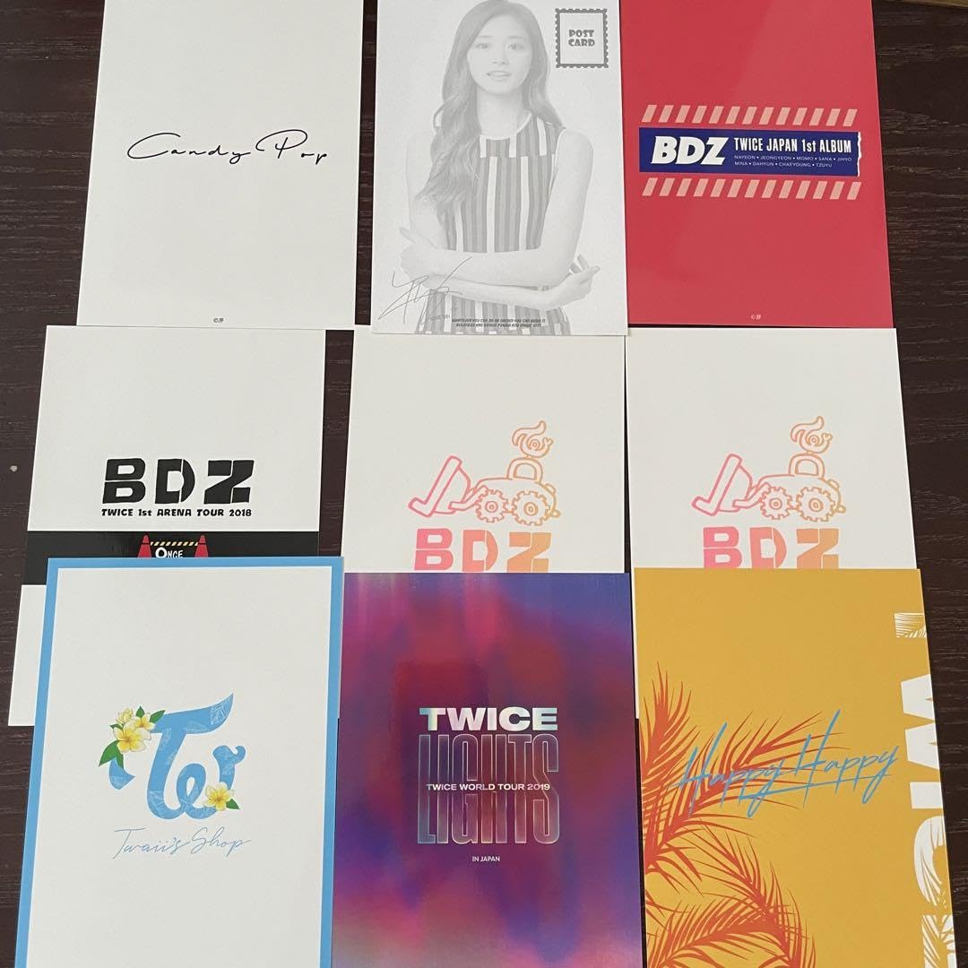 Amazon.co.jp: TWICE ツウィ ラントレポストカード等29枚セット×バラ